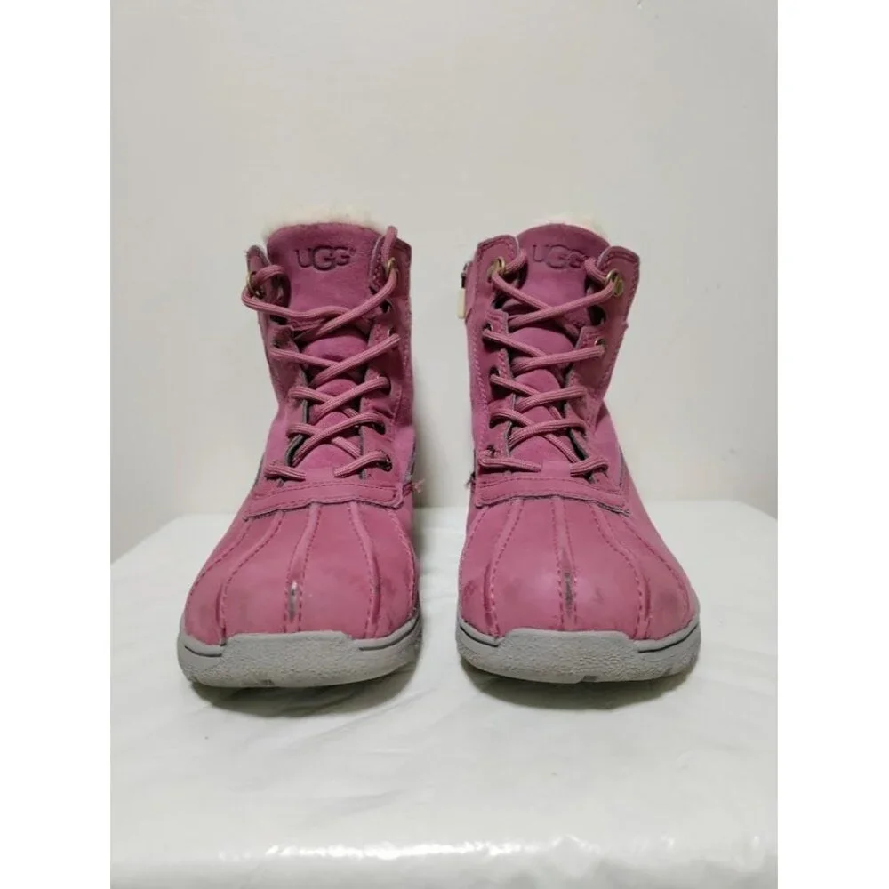 Ugg Bougainvillea Leggero Leather Boot - Kids Boots 4 - Picture 2 of 10